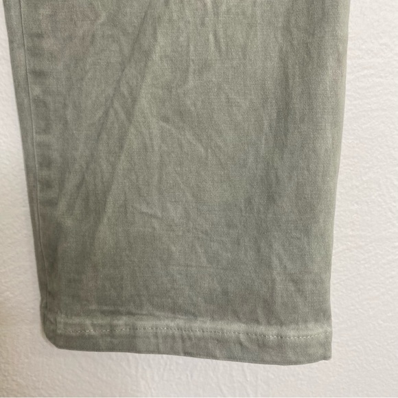 Mia Inspiration Womens Crop Pants Gray Side Zip Pockets Size 3 - Picture 5 of 12